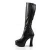 Pleaser - ELECTRA2000Z Knee high boot - Black Product image